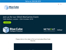 Tablet Screenshot of bluecubesecurity.com